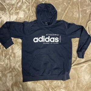Adidas Mens Black Hoodie